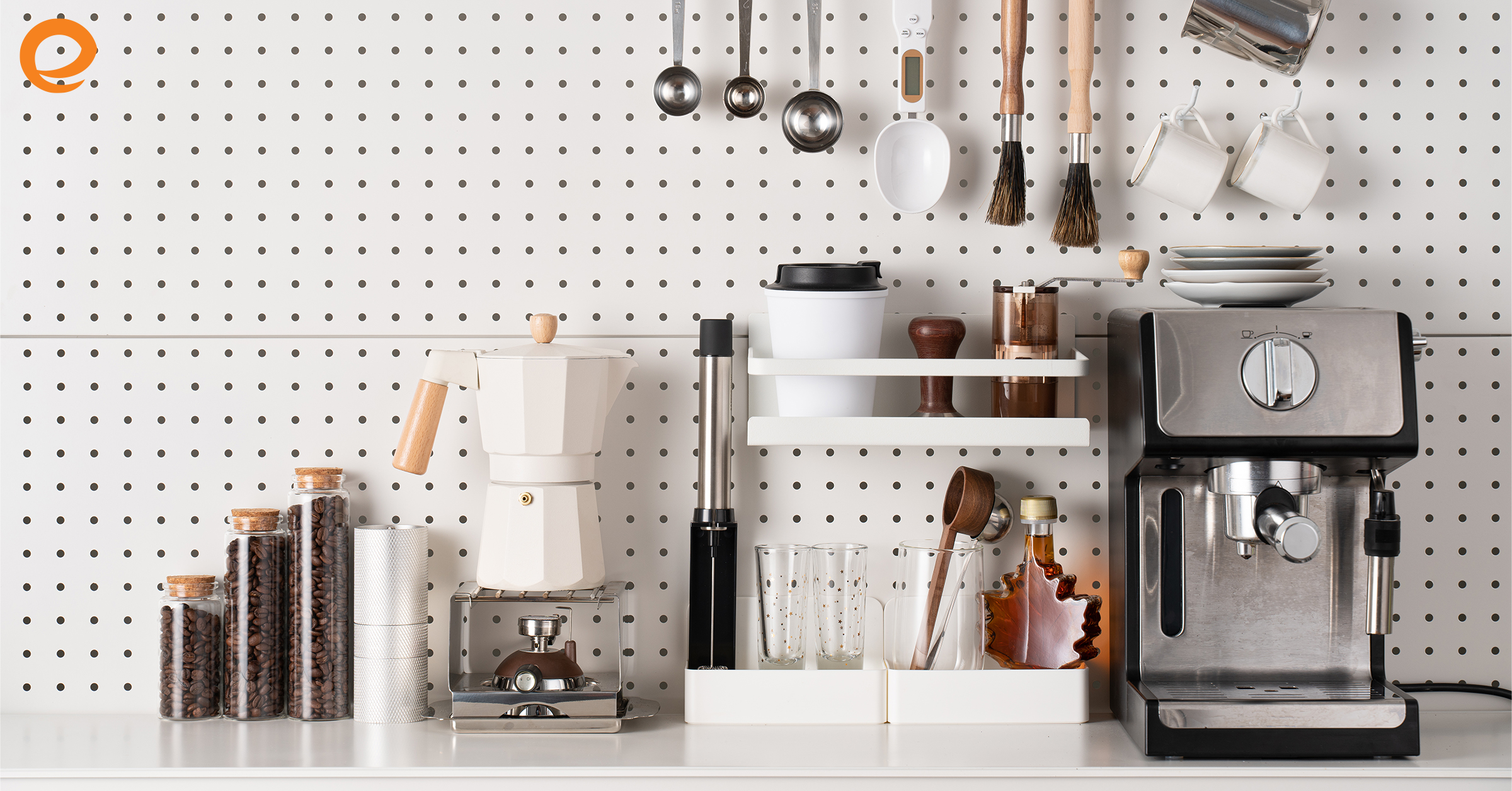 5 of Our Favorite Home Coffee Bars on Pinterest