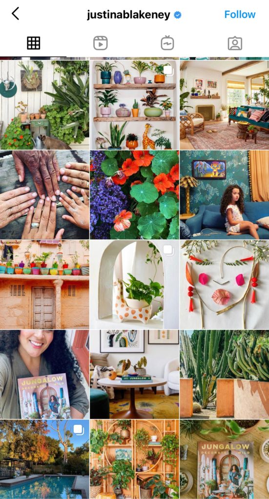 Interior designers on Instagram: Justina Blakeney