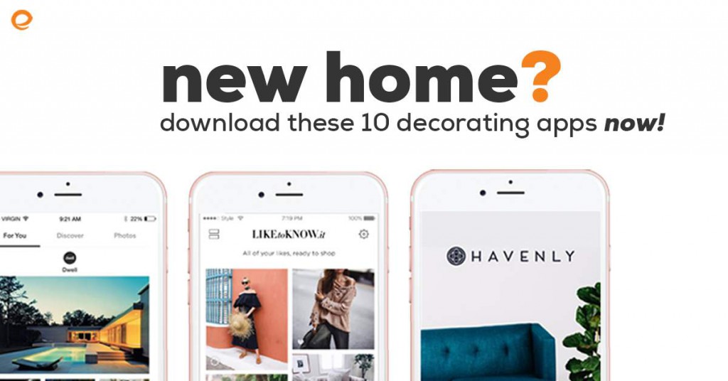 New Home? Download These 10 Home Decorating Apps Now | Embrace Home Loans