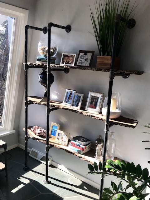 pipe shelving