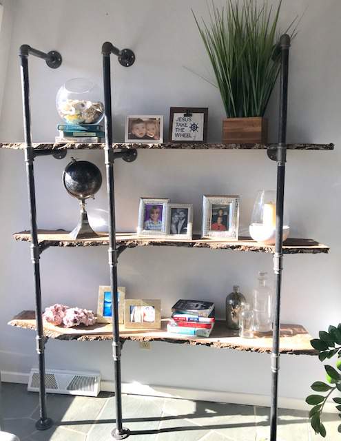 industrial pipe shelving